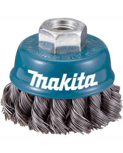 Чашкова щітка з крученої дроту 75 мм Makita