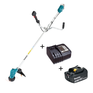 Набір MAKITA акумуляторна коса DUR190UZX3, акумулятор BL1830B, зарядний пристрій