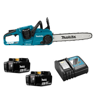 Акумуляторна ланцюгова пила Makita DUC353 + DC18RC + BL1850Bх 2 шт Makita