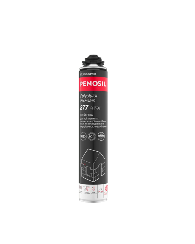 Клей-пена монтажная PENOSIL Polystyrol Fix Foam 877 750ml