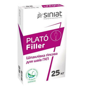 Гипсовая шпатлевка для швов PLATÓ Filler 25кг