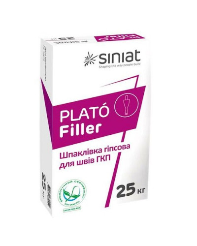 Гипсовая шпатлевка для швов PLATÓ Filler 25кг