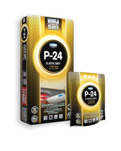 Клей еластичний Polimin WS P-24 Elastic grey 25кг/1,2