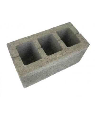 Щебнеблок 200x200x400 мм