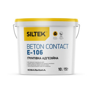 Грунтівка Siltek E -106 Beton Contact адгезійна, 10 л