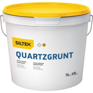 Ґрунт-фарба контатктна  Siltek QUARTZGRUNT (14 кг)