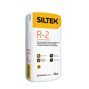 Шпаклевка Siltek R-2 ремонтная, 20 кг