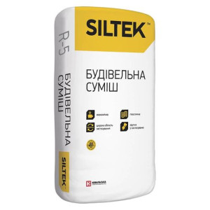 Шпаклівка ремонтна дрібнозерниста Siltek R - 5 (25кг)