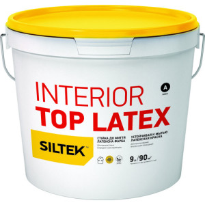 Фарба латексна Siltek Interior Top Latex A (4,5л)