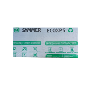 Екструдований пінополістирол (екструдер) SYMMER ECO 20мм