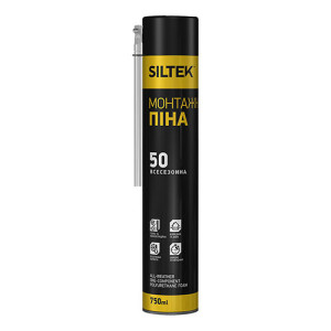 Монтажна піна всесезонна 50 SILTEK, 750 мл 
