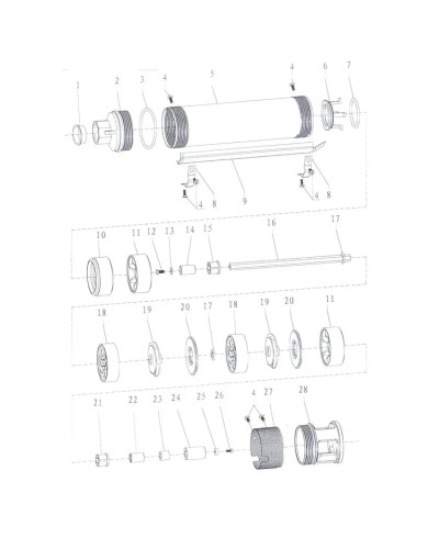 Насос вiдцентровий DONGYIN 0.75кВт H 111(85)м Q 45(30)л/хв 80мм