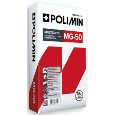 Гіпсова штукатурка Polimin MG-50, 30кг