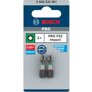 Бита Bosch Impact Control PZ2 25 мм