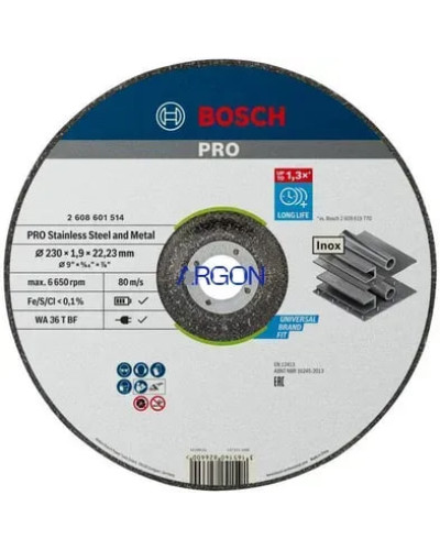 Відрізне коло Bosch Best for Inox 230x1.9 мм