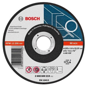 Відрізний круг Bosch PRO по металу 125 × 1,6 мм 