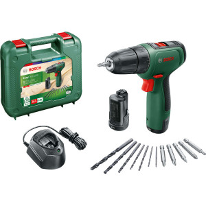 Акумуляторний дриль-шурупокрут Bosch EasyDrill 1200 (2 ак.) + Набір свердел і біт