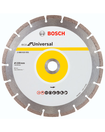 Алмазний диск ECO Universal 230-22,23 Bosch