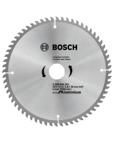 Пільний диск Bosch 210x30-64T ECO ALU / Multi