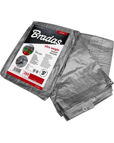Тент посилений, Bradas 3x4 м, щільність 120 г/м²