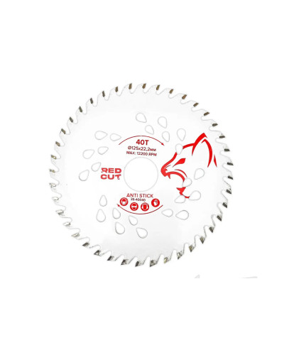 Пильный диск RED CUT по древесине 125*22*40z