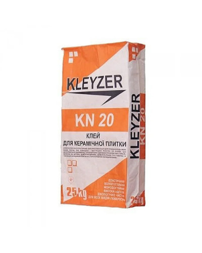 Клей для плитки еластичний KLEYZER KN-20 (25кг)
