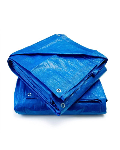 Тент Синій 45 GSM 10х15м "Plandeka standart" WoffMann